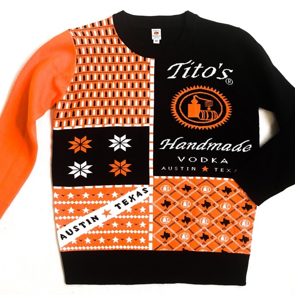 Tito’s Handmade Vodka Official Holiday Sweater! - Picture 6 of 8